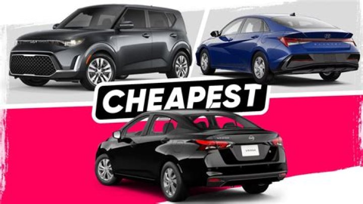 What is the cheapest vehicle to buy in Canada?