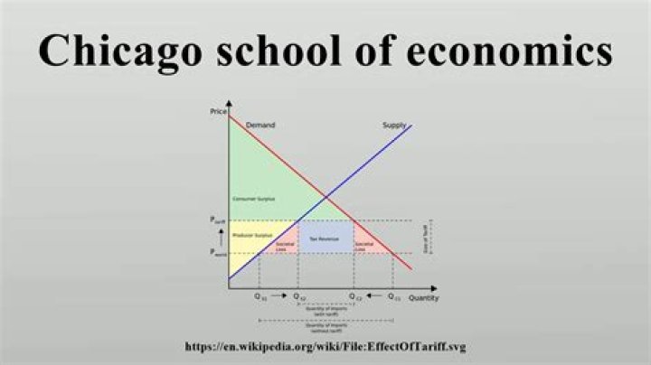 What is the Chicago school theory of economics?