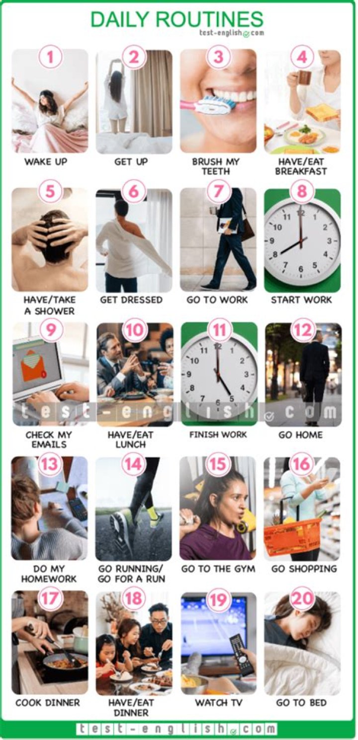 What is the daily routine of a bodybuilder?