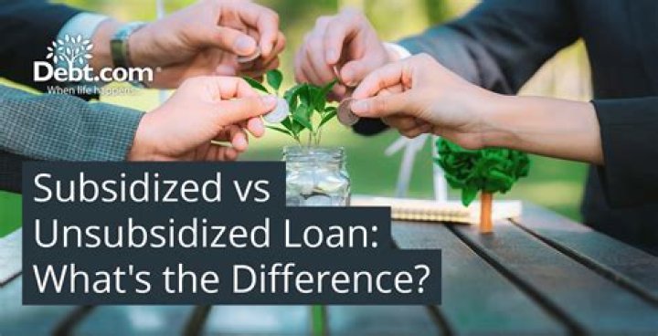 What is the difference between a direct subsidized loan and unsubsidized loan?