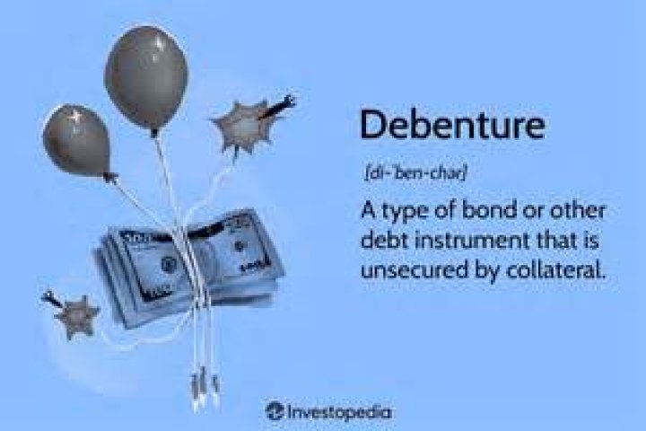 What is the difference between a mortgage and a debenture?