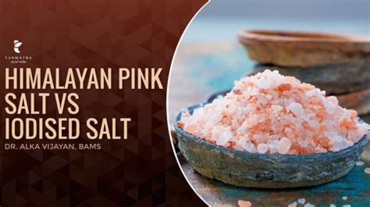 What is the difference between pink Himalayan salt and regular salt?