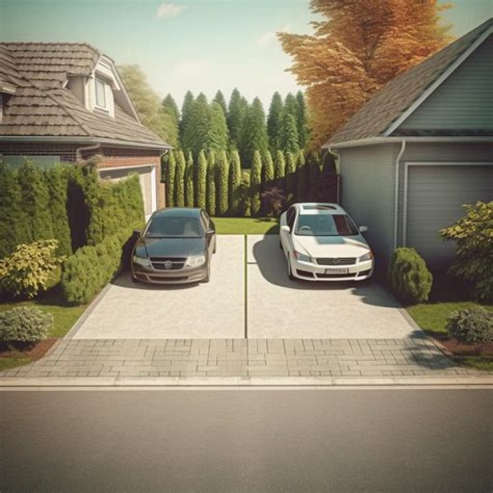 What is the ideal fall for a driveway?