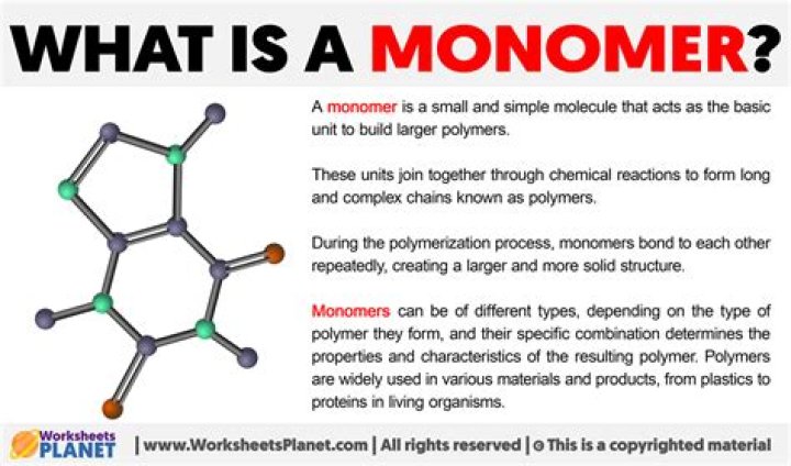 What is the monomer of rubber?