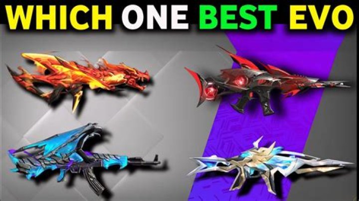 What is the name of new Evo gun in Free Fire?