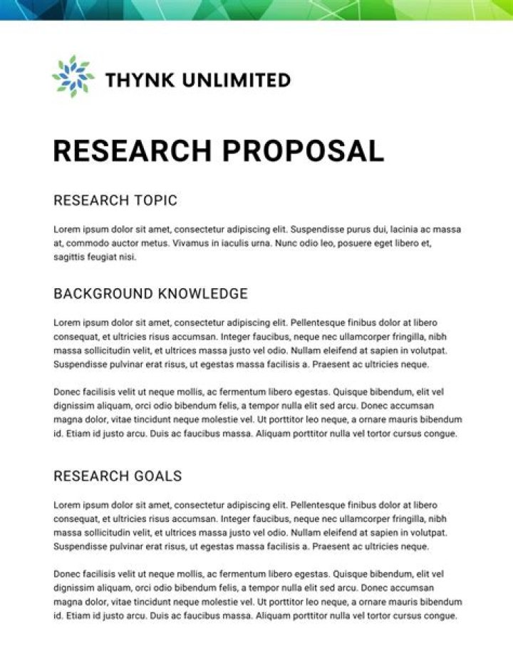 What is the nature and purpose of research proposal?