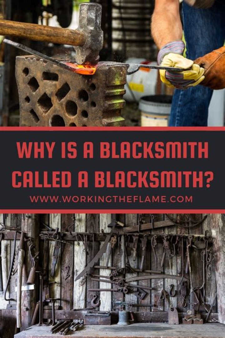What is the profession of a blacksmith called?