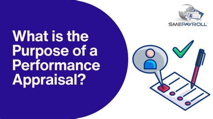 What is the purpose of a performance appraisal?