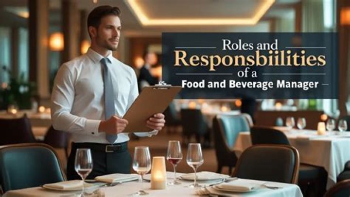 What is the role of food service manager?
