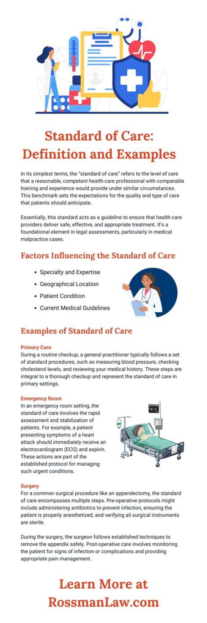 What is the standard of care in dentistry?