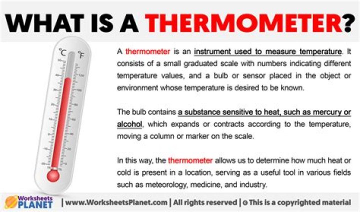 What is thermometer and how do they work?