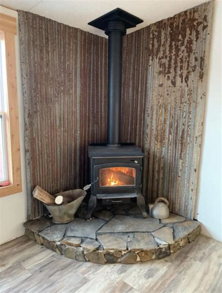 What kind of board do you put behind a wood stove?