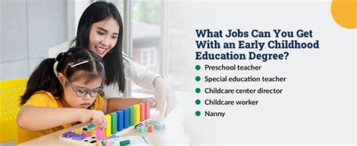 What kind of jobs can you get with child development degree?