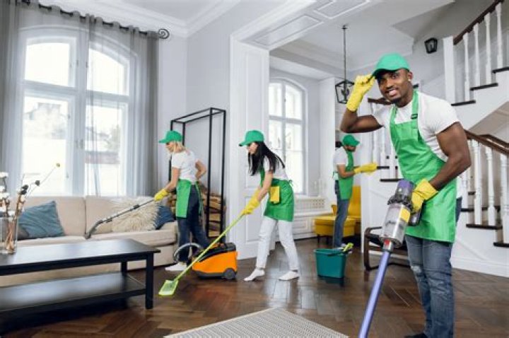 What kind of jobs do janitors and building cleaners have?