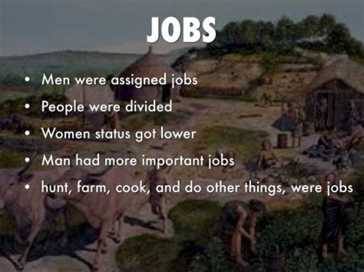 What kinds of jobs did people have in the 1700s?