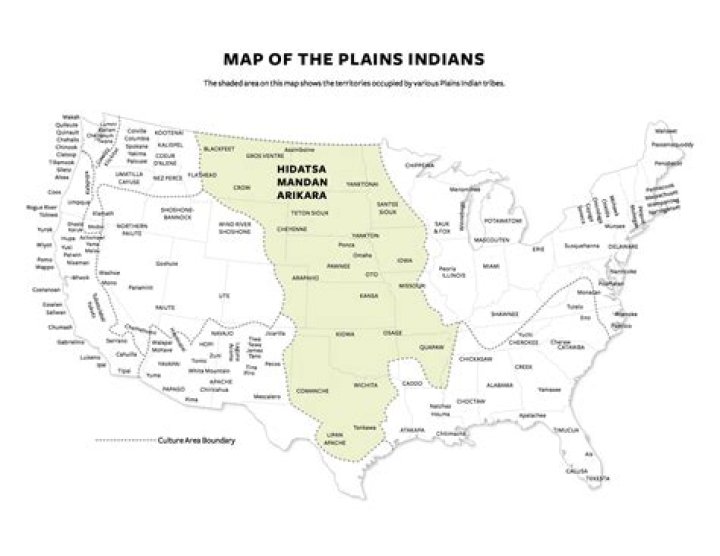 What land did the Plains Indians live on?