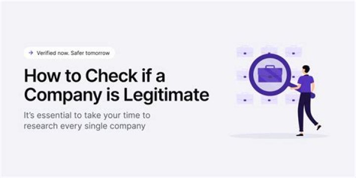 What makes a company legitimate?