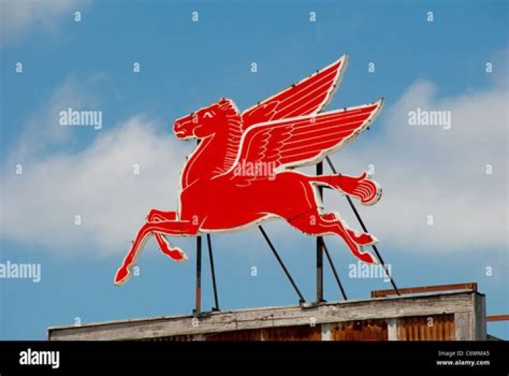 What oil company had the flying horse?