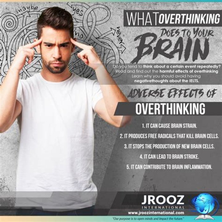 What overthinking does to the brain?