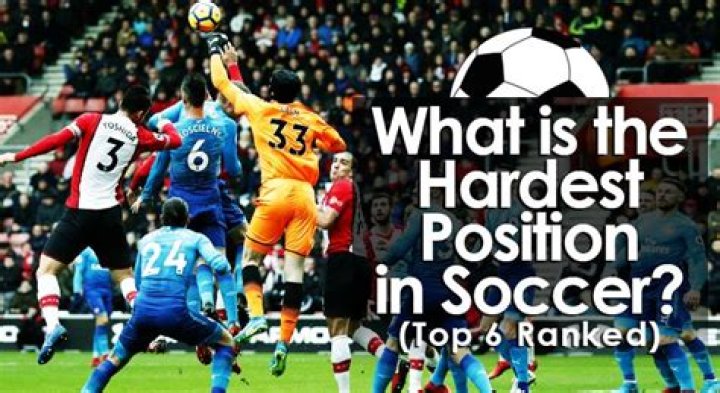What position is the hardest in soccer?