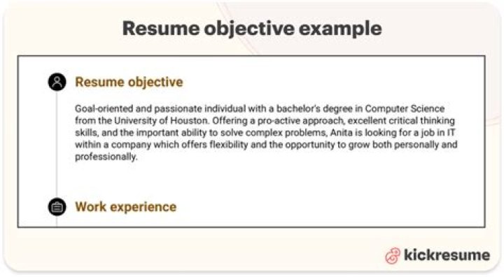 What should I put as my job objective?