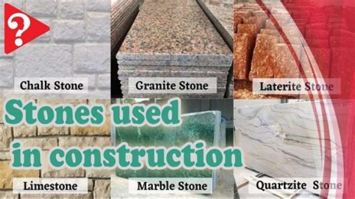 What stone is used to build churches?