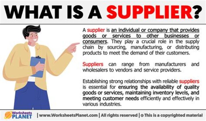 What suppliers does Ford use?