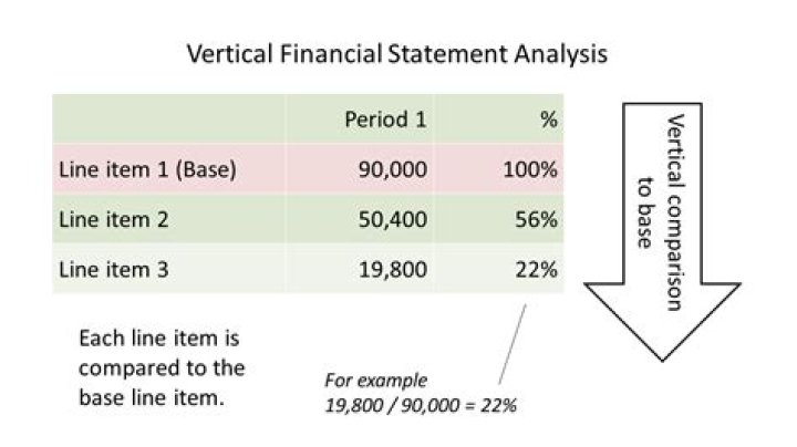 What vertical analysis is and how it can be useful?
