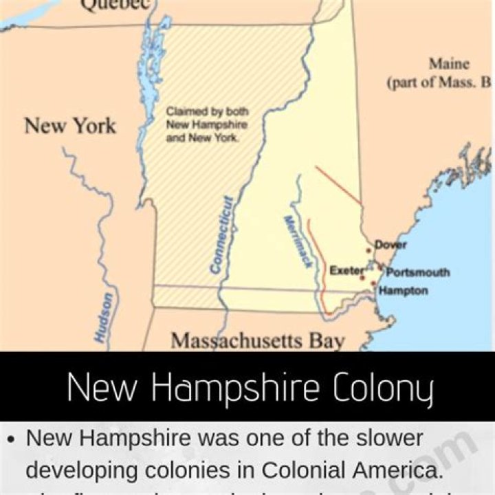 What was New Hampshire main occupation?