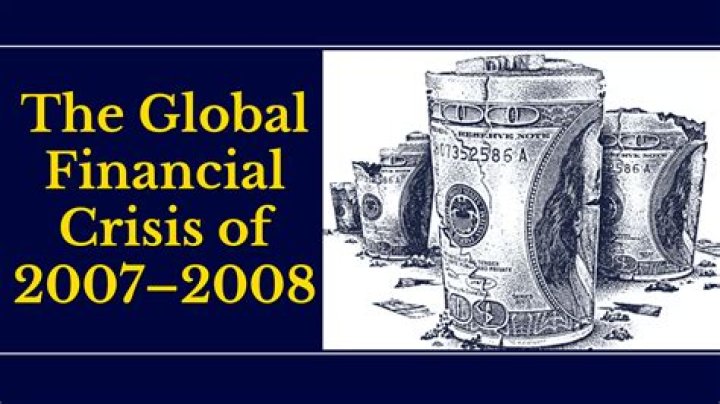 What was the impact of the financial crisis of 2007 2008?