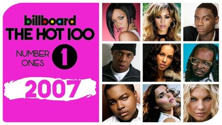What was the number-one song in 2007?