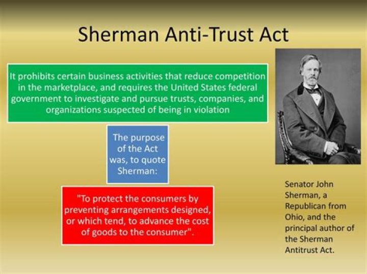 What was the result of the Sherman Antitrust Act and the Interstate Commerce Act?