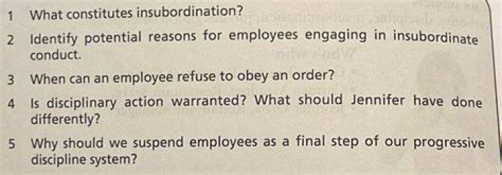 When can an employee refuse to obey an order?