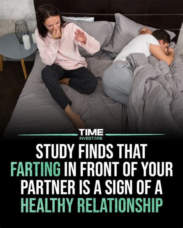When couples fart in front of each other?