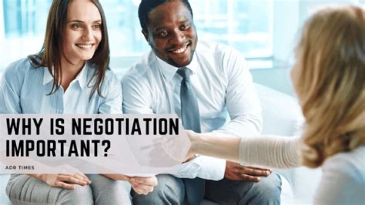 When should negotiation occur?