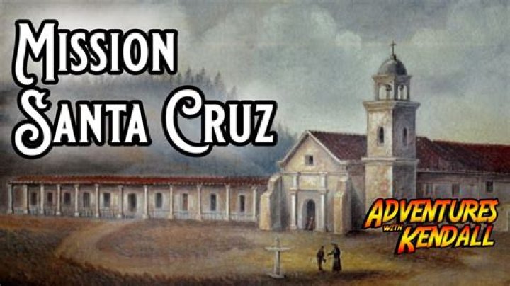 When was the Santa Cruz Mission rebuilt?