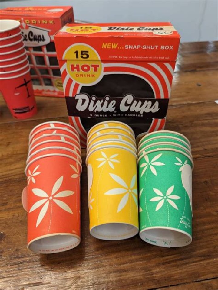Where did the Dixie cup design come from?