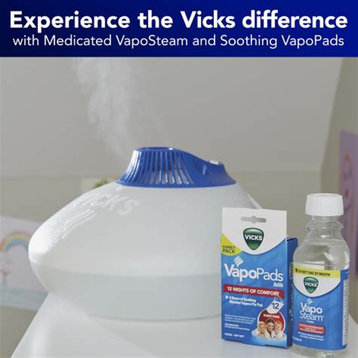 Where do you put Vicks when breathing?