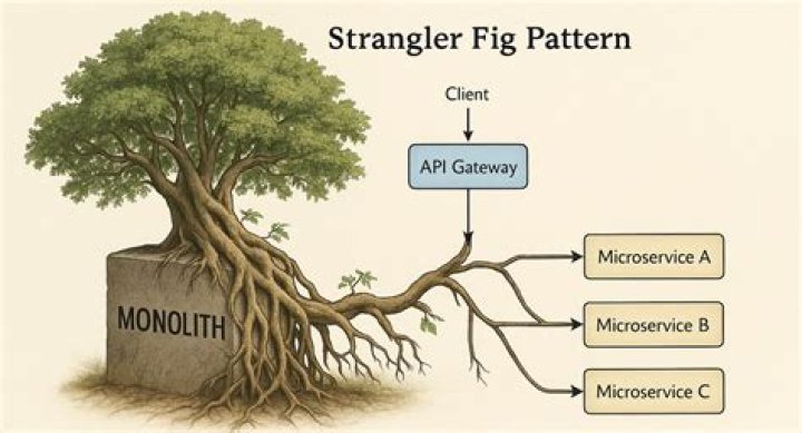 Where is the strangler fig tree found?