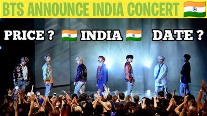 Where will BTS perform in India?