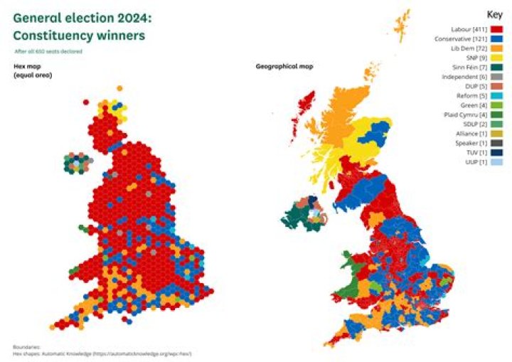 Which is the biggest constituency?