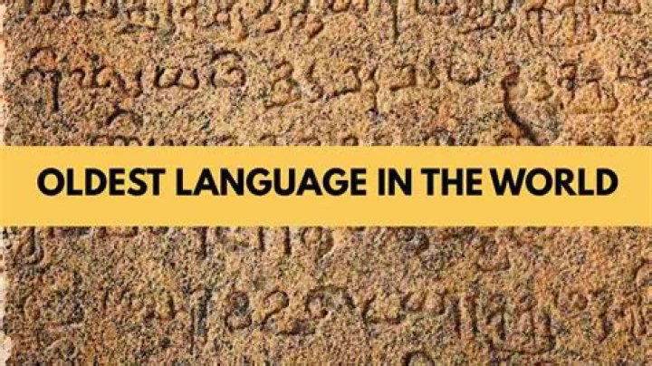 Which is worlds oldest language?