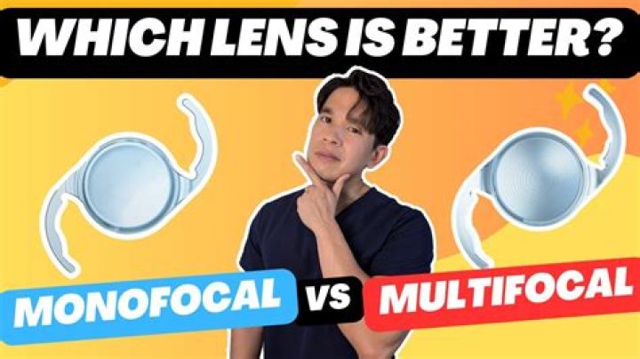 Which lens is better monofocal or multifocal?