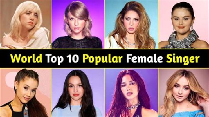 Who are the top 10 singers 2020?
