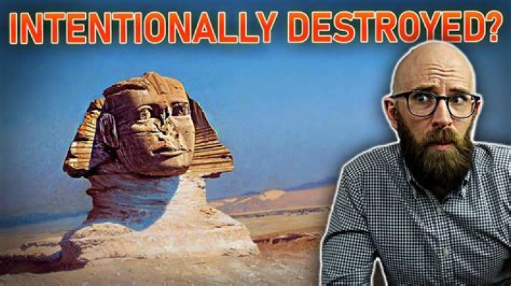 Who damaged the Sphinx?