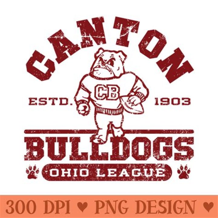 Who did the Canton Bulldogs become?