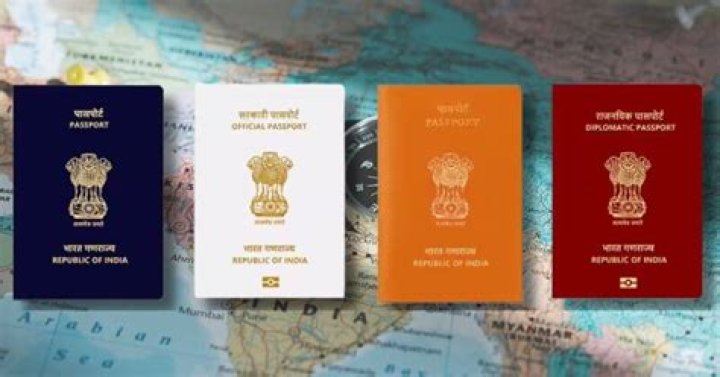 Who have red passport in India?