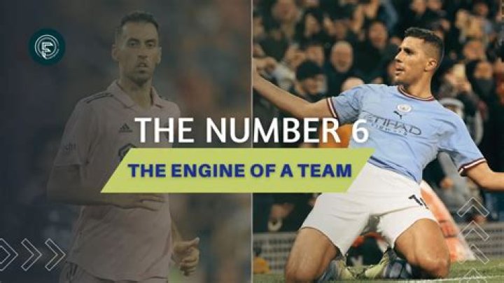 Who is a number 6 in football?