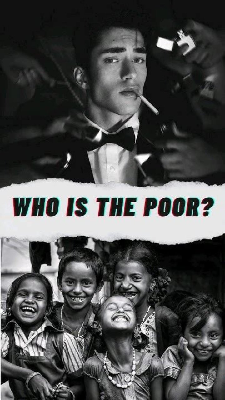 Who is happier rich or poor?