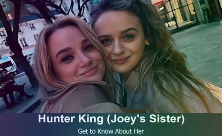 Who is Hunter King's sister?
